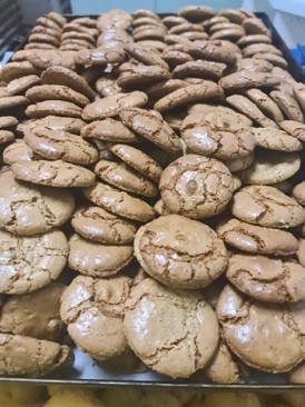 Walnut Cocoa Cookies