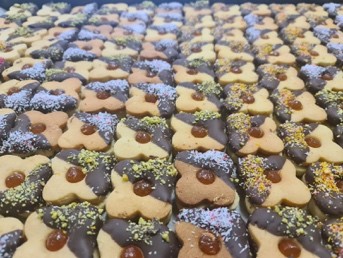 Jam & Chocolate Cookies